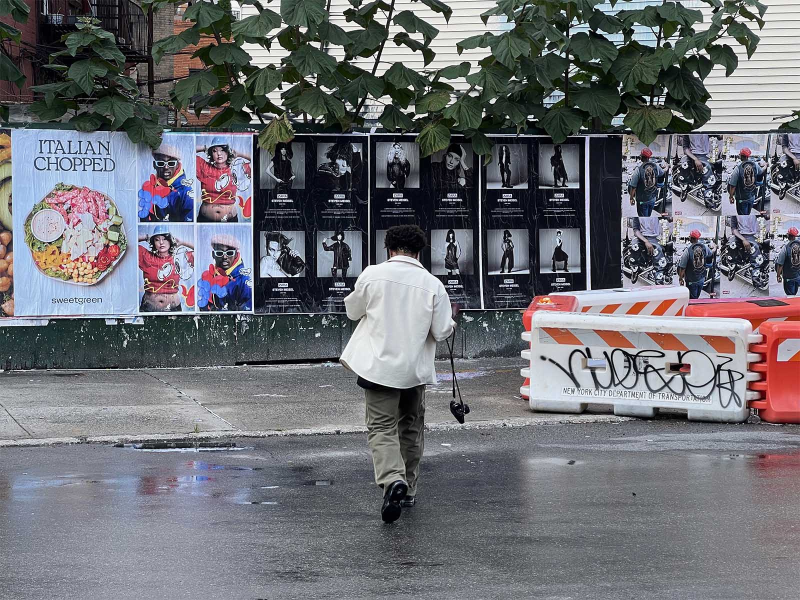 kangol - flyposting - new york