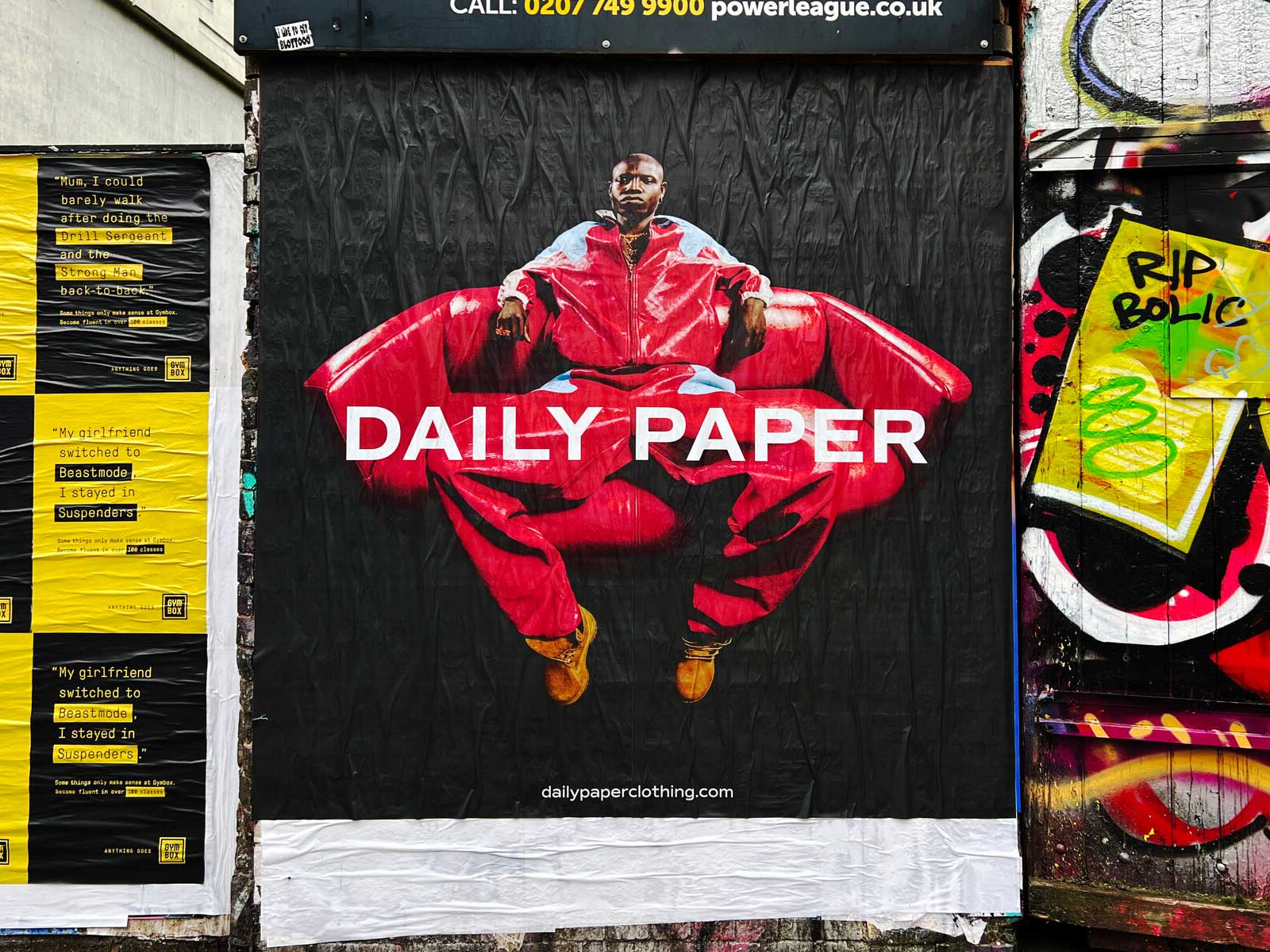 Daily Paper, Flyposting, London