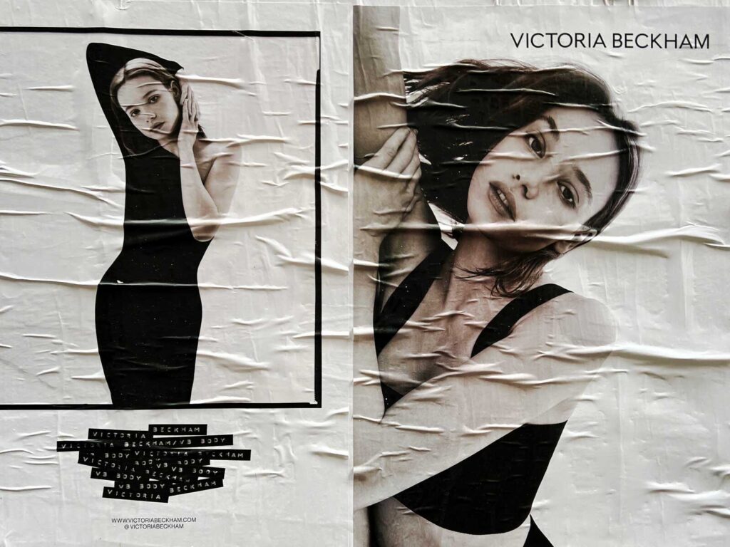 Victoria Beckham - Flyposting, London, Paris, New York