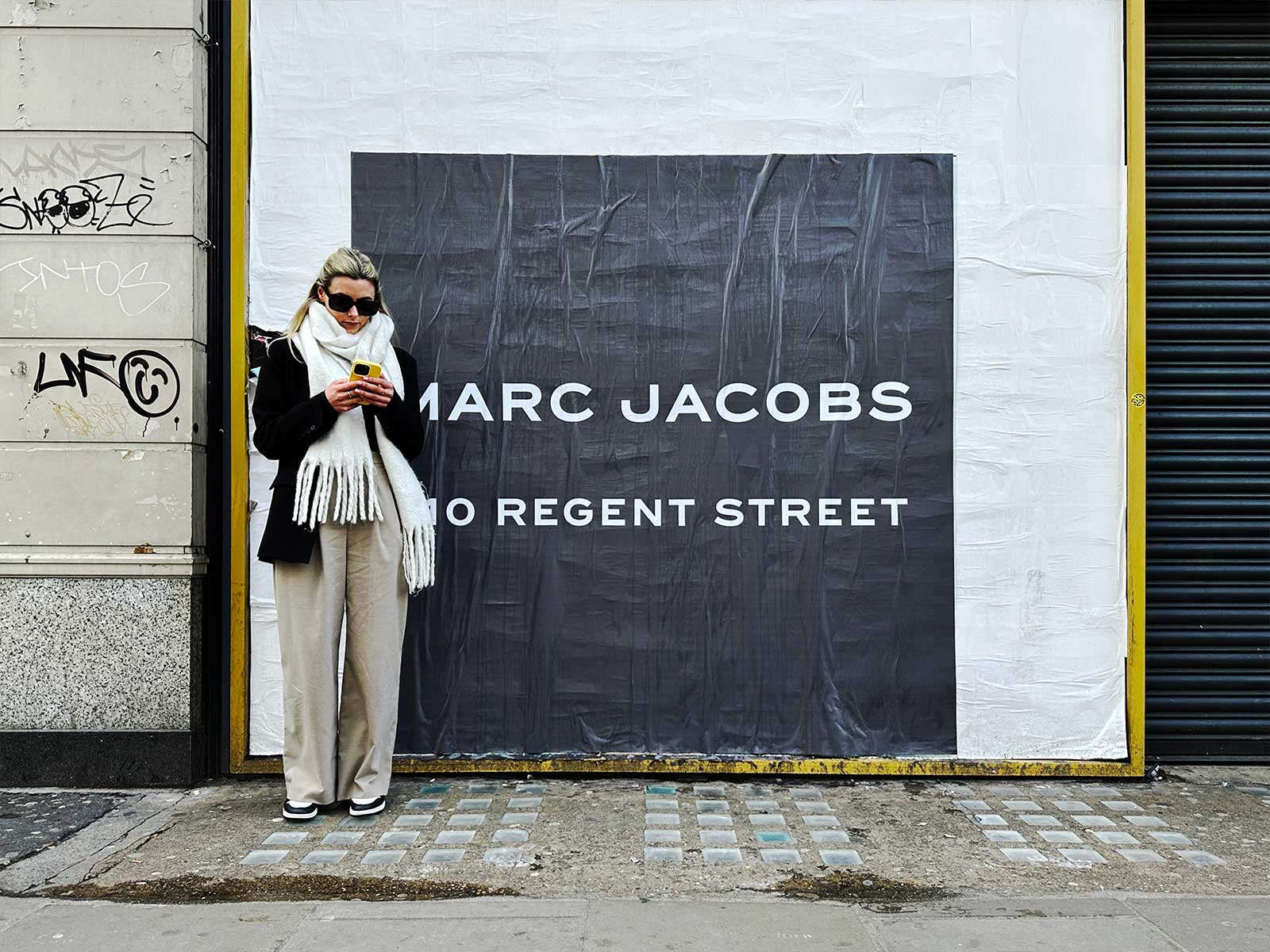 Marc Jacobs - flyposting - London