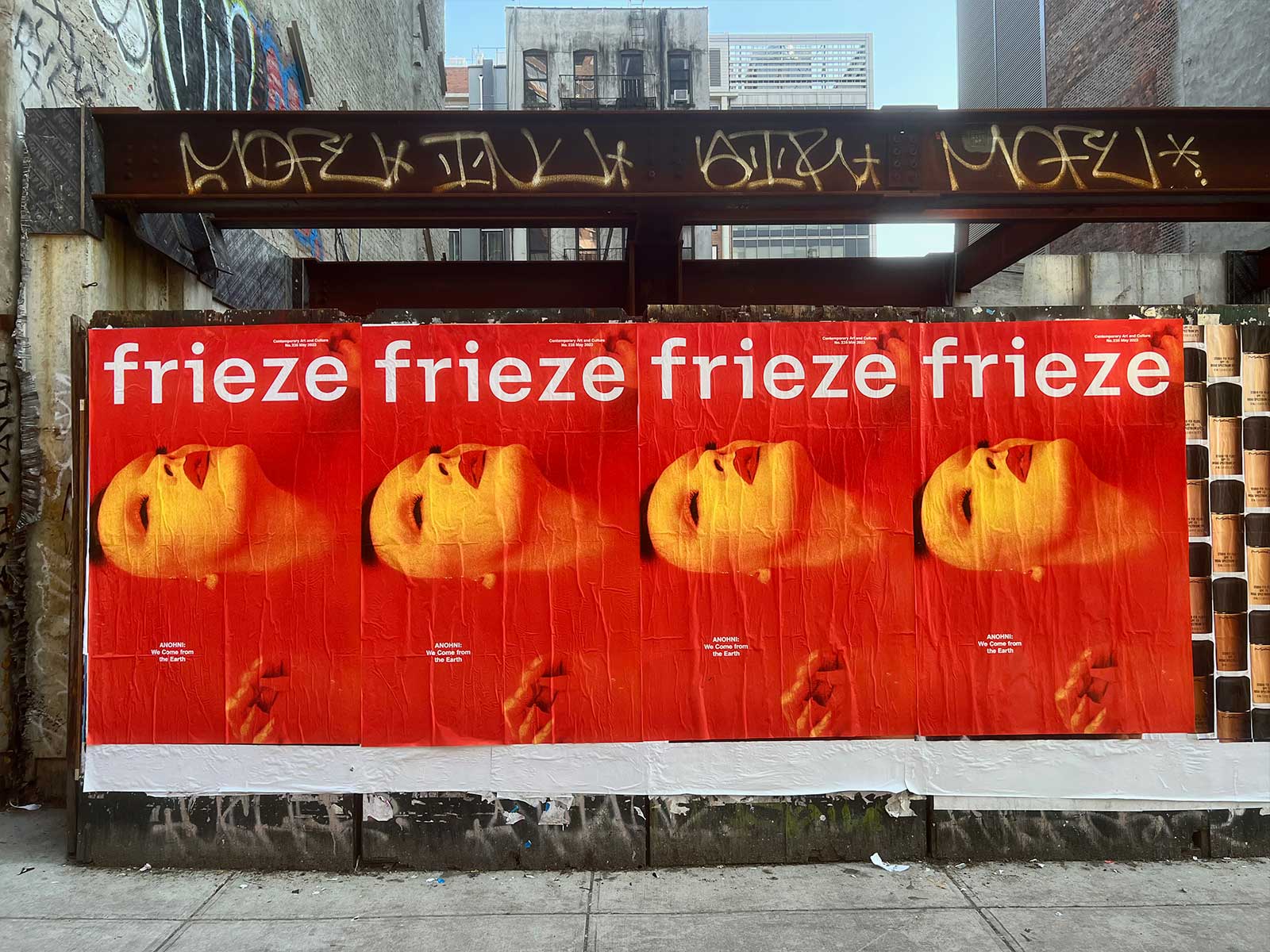 Frieze - wildposting - New York