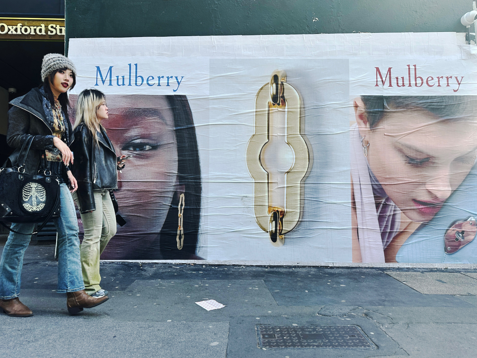 mulberry - flyposting - london