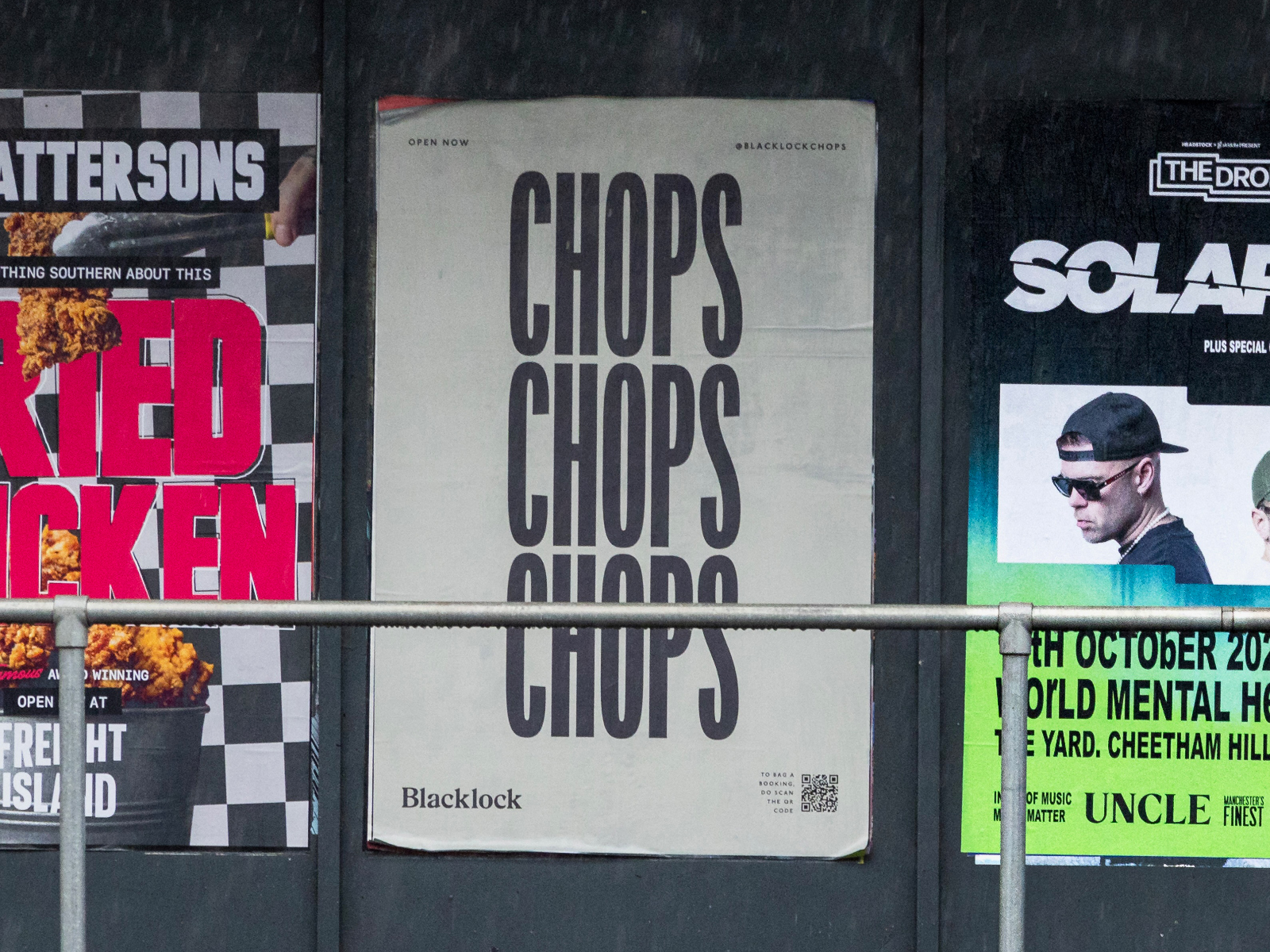 manchester - blacklock - flyposting