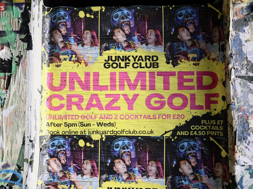 london - junkyard gold - wildposting