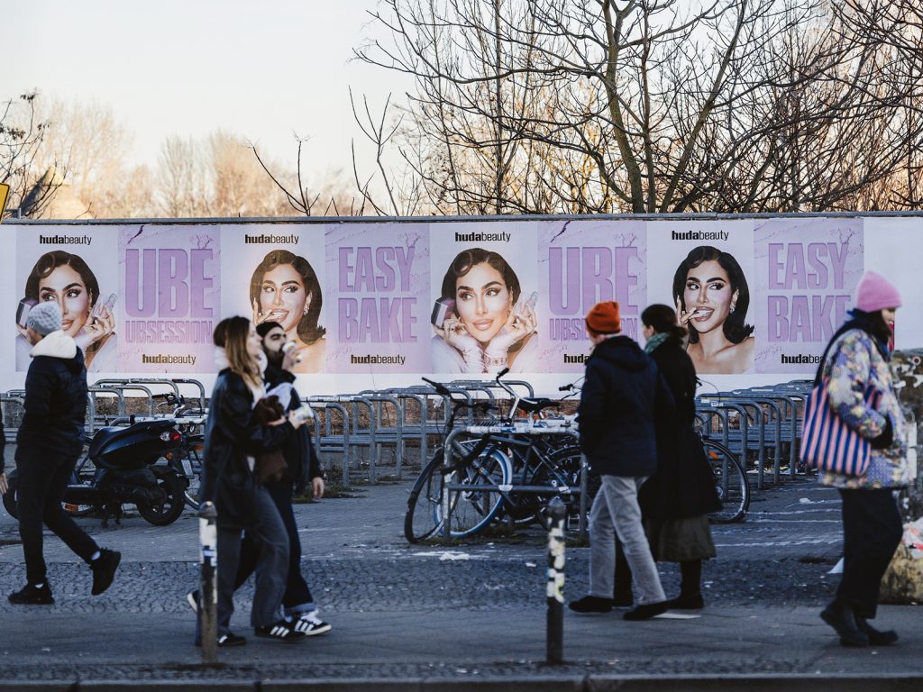 berlin - huda beauty - wildposting