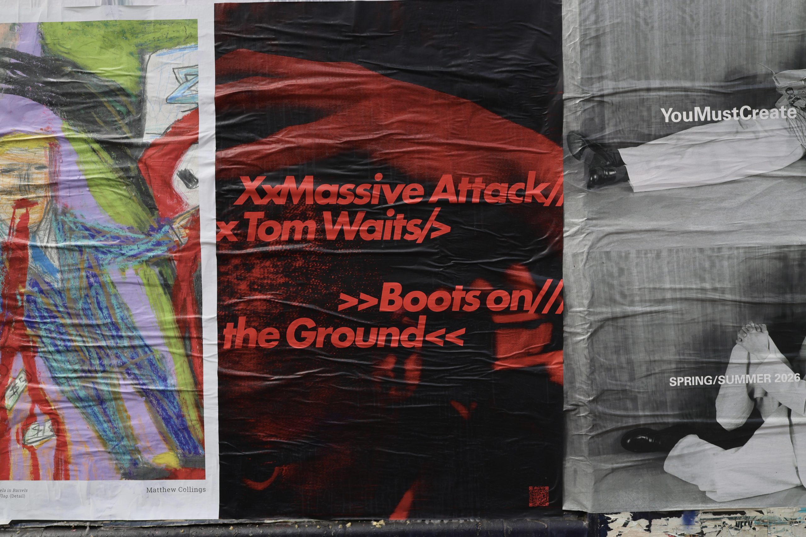 Massive Attack x Tom Waits: Boots on the Ground