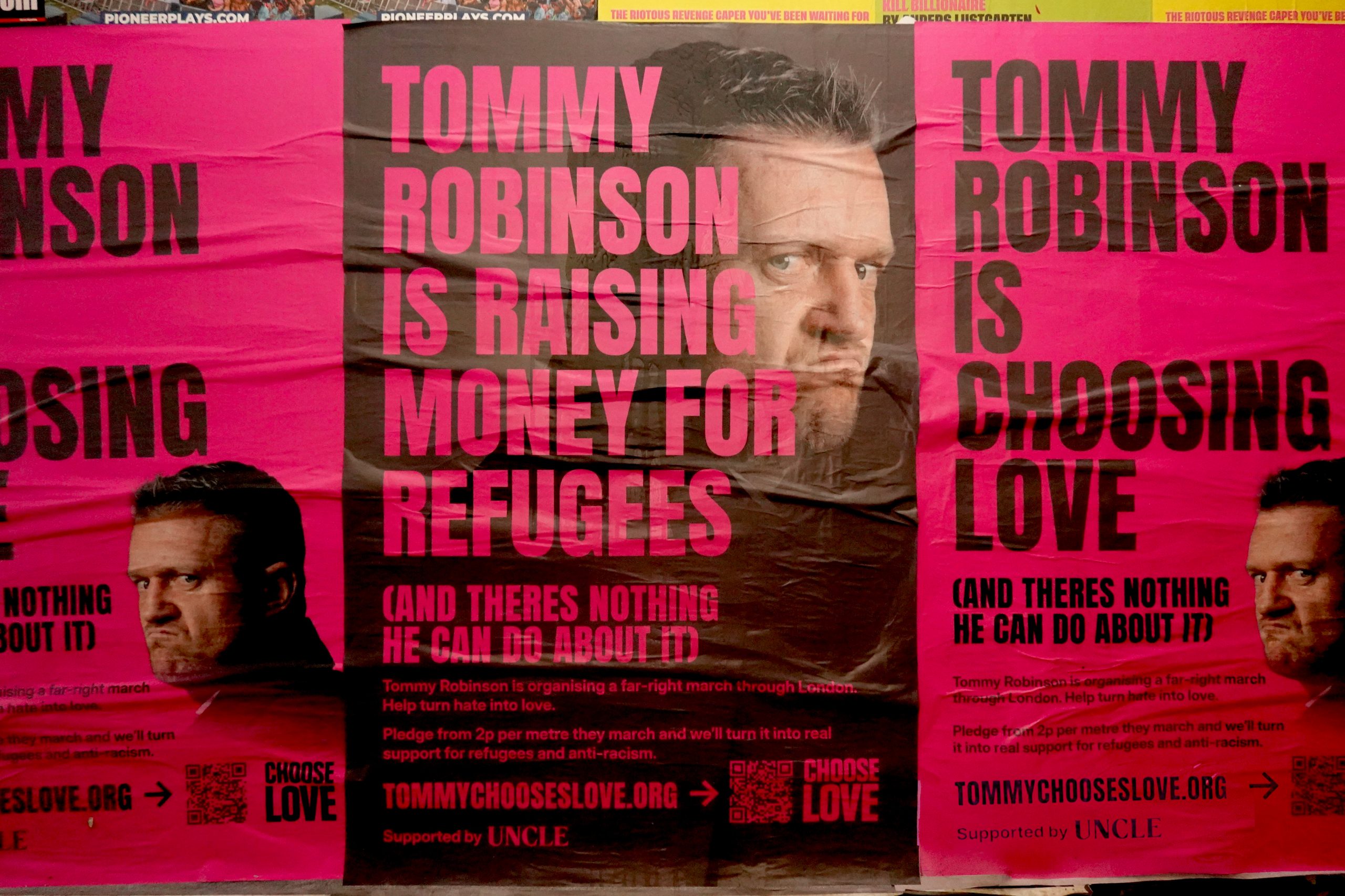 Choose Love turns far-right hate into love