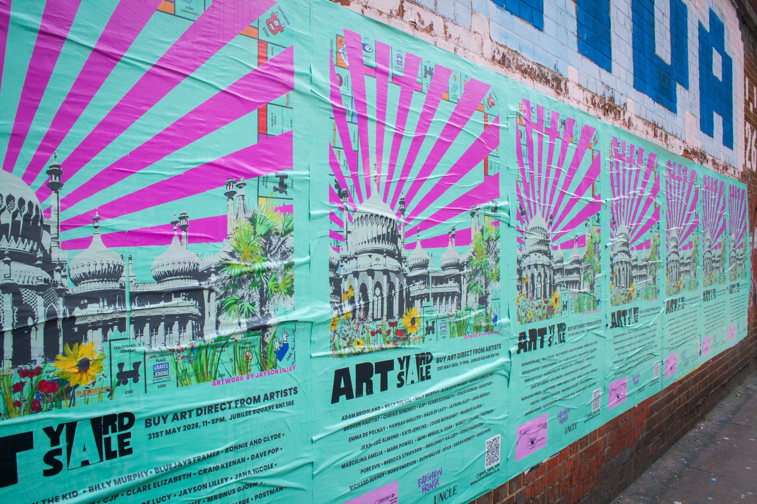 Art Yard Sale turns Brighton’s public space into an open gallery
